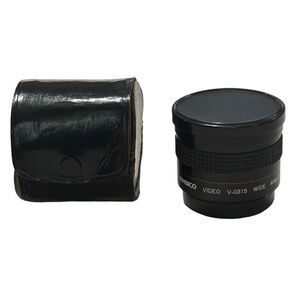Ambico Model V-0315 Video 0.6x Wide Angle Lens Attachment Wide Japan Made